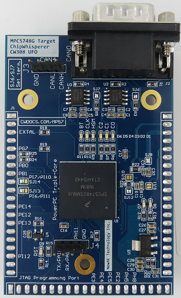 CW308T-MPC5748G - This site is now deprecated. Visit chipwhisperer